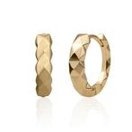 Sparkling Jewels multi edge creolen in goudkleur, Ophalen of Verzenden, Nieuw, Goud, Knopjes of Stekers