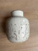 Mobach Holland vaas 21cm lichtgrijs zgan, Huis en Inrichting, Woonaccessoires | Vazen, Overige kleuren, Aardewerk of Porselein