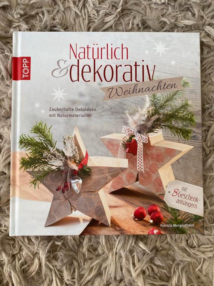 Natuurlijk & Decoratief: Kerst Deko Ideeën, Boeken, Hobby en Vrije tijd, Zo goed als nieuw, Scrapbooking en Knutselen, Geschikt voor kinderen