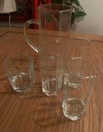 Vintage Luminarc Octime set - transparant, Ophalen of Verzenden