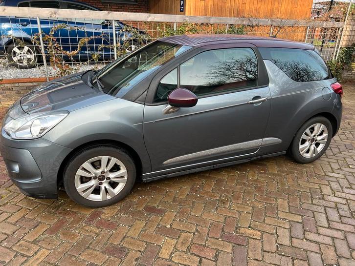 Citroën DS3 1.6 VTI 88KW 2010 Grijs, Auto's, Citroën, DS3, Airbags, Airconditioning, Alarm, Bluetooth, Boordcomputer, Centrale vergrendeling