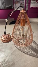 Hanglamp metaal koper kleur rosegoud, Ophalen, Zo goed als nieuw, Metaal, Minder dan 50 cm