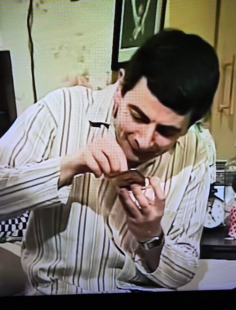 Mr. Beans tabaccobox. Collectable original set + eye, Verzamelen, Ophalen of Verzenden, Zo goed als nieuw, Sigarenbandjes