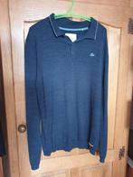 Heren trui/ polo kraag merk EDC/ Esprit maat XL marine blauw, EDC, Blauw, Maat 56/58 (XL), Ophalen of Verzenden