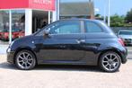 Fiat 500c 1.2s rockstar cabrio, LEDER, AIRCO, PDC, LMV, Rijk, Auto's, Voorwielaandrijving, Gebruikt, 4 cilinders, Leder en Stof