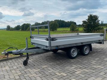 Hapert plateauwagen aanhanger 305x160cm 2000KG beschikbaar voor biedingen