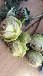 Silk-ka kunstbloemen rozen zachte bladeren, Ophalen of Verzenden, Zo goed als nieuw