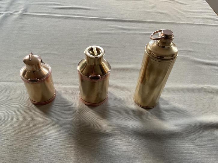 Koperen kannetjes, Antiek en Kunst, Antiek | Koper en Brons, Koper, Ophalen of Verzenden