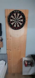Dartbord inclusief plank, Sport en Fitness, Darts, Ophalen, Zo goed als nieuw, Dartbord