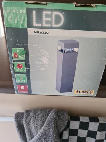Nieuwe Massive LED Outlook Milazzo Buitenlamp beschikbaar voor biedingen
