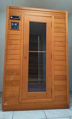 Infrarood sauna – compact model met verlichting en radio, Ophalen, Gebruikt, Infrarood, Complete sauna