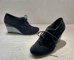 Tommy Hilfiger design schoenen met hoge slee hakken blauw 37, Blauw, Ophalen of Verzenden, Schoenen met hoge hakken, Tommy Hilfiger