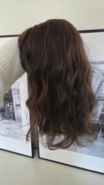 Pruik ,haarwerk natuurlijk  bruin !, Sieraden, Tassen en Uiterlijk, Uiterlijk | Haarverzorging, Ophalen of Verzenden, Nieuw, Pruik of Haarverlenging