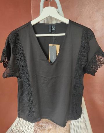 Nieuw - Vero Moda blouse top zwart - mt s beschikbaar voor biedingen