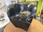 zwart hoogglans space age design Moroso chair retro vintage, Huis en Inrichting, Stoelen, Kunststof, Gebruikt, Moroso, Zwart