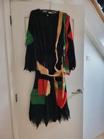 Carnavals zwerver jurk met hoed, Ophalen, Gedragen, Maat 38/40 (M), Carnaval