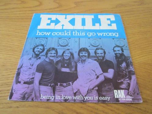 Exile - How Could This Go Wrong 1979 RAK Holland Single, Cd's en Dvd's, Vinyl Singles, Gebruikt, Single, Pop, 7 inch, Ophalen