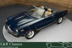 Fiat Spider | Gerestaureerd | Historie bekend | 1977, Auto's, Achterwielaandrijving, Beige, Cabriolet, Blauw