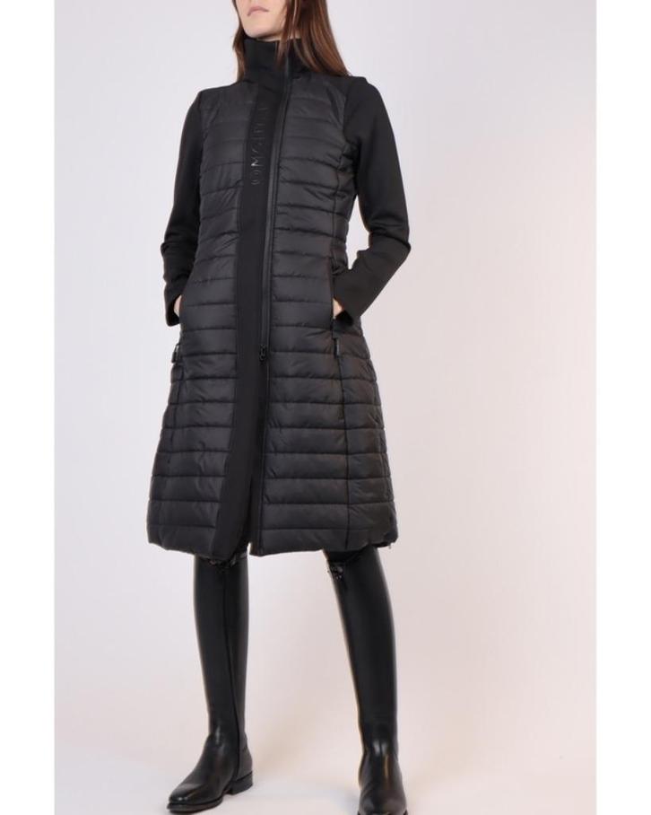Montar Long Emma Winterjas, Parka jas, zwart, maat L, XL, Dieren en Toebehoren, Paardrijkleding, Nieuw, Dames, Bovenkleding, Ophalen of Verzenden