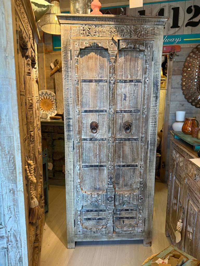 Gave India/Ibiza style kast, Huis en Inrichting, Kasten | Buffetkasten, Ophalen, Nieuw, 50 tot 100 cm, Minder dan 100 cm