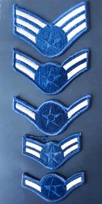 USAF set rangen, Embleem of Badge, Amerika, Luchtmacht, Ophalen of Verzenden