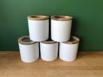 5x Ikea voorraad potten met deksel 1,7 l, Ophalen, Gebruikt, Overige materialen, Pot, Bus of Blik