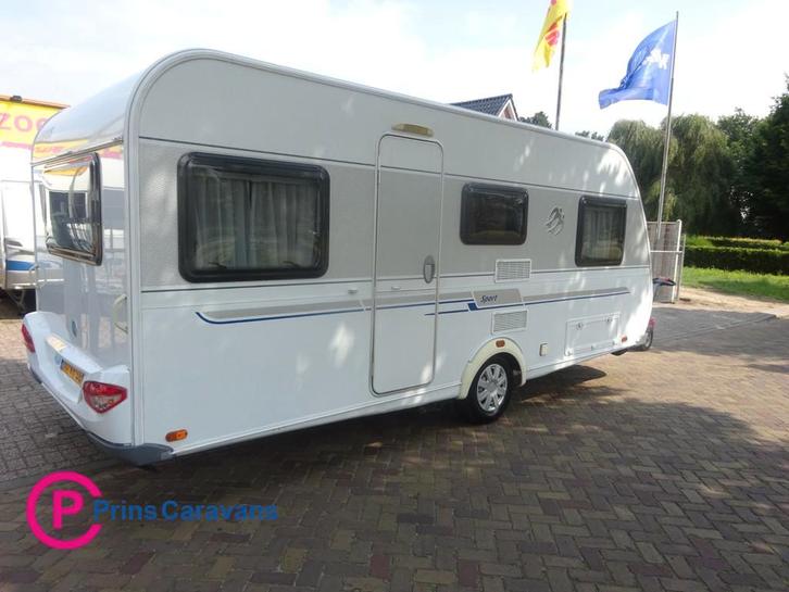 Knaus Sport 500 EU Enkele Bedden+Voortent+Mover, Caravans en Kamperen, Caravans, Bedrijf, tot en met 4, 1000 - 1250 kg, Knaus