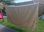 Beige dekbed en kussenslopen - netjes!, Huis en Inrichting, Gebruikt, Beige, Tweepersoons, Ophalen of Verzenden