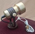 Messing/bruine vintage spot., Huis en Inrichting, Lampen | Wandlampen, Ophalen of Verzenden, Zo goed als nieuw