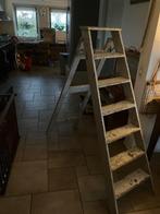 Houten trapje, Ophalen