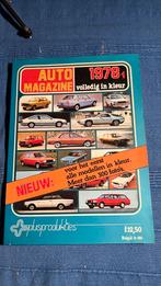 Auto magazine 1978 volledig in kleur.meer dan 300 foto’s, Ophalen of Verzenden, Gelezen, Algemeen