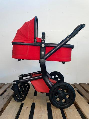 Joolz day kinderwagen set rood + nieuwe voorwielen (46)