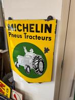 MICHELIN tractor emaille reclamebord, Antiek en Kunst, Ophalen of Verzenden