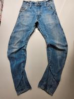 G STAR RAW ARC 3D LOOSE TAPERED BRACES JEANS SIZE 27/32, Ophalen of Verzenden, Zo goed als nieuw, Blauw, W32 (confectie 46) of kleiner