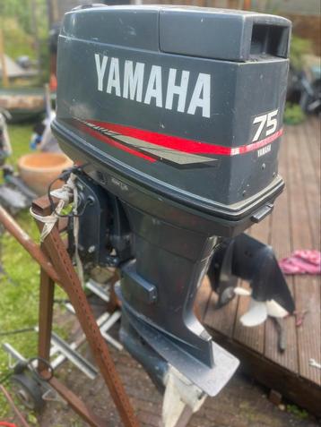 Yamaha 75pk autolube langstaart. Powertrim 2008. beschikbaar voor biedingen