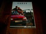 Opel Corsa o.a. GSi 1990 en of 1991 20 pag., Verzenden, Zo goed als nieuw, Opel