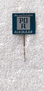 blikken speld POA Alkmaar alles voor uw kantoor, Ophalen of Verzenden, Gebruikt, Overige onderwerpen, Speldje of Pin