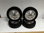 Saab 9-3 Velgen met zomerbanden 215/55R16!, Ophalen, -, Banden en Velgen, Zomerbanden
