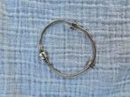 Pandora armband met stoppers, Sieraden, Tassen en Uiterlijk, Armbanden, Ophalen of Verzenden, Gebruikt, Zilver, Zilver