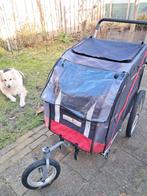 Doggy deluxe honden fietskar /buggy wandelwagen, Ophalen, Gebruikt, Opvouwbaar, 80 kg of meer