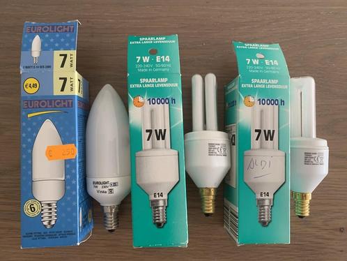 Spaarlampen - 3 stuks, Huis en Inrichting, Lampen | Losse lampen, Zo goed als nieuw, Spaarlamp, Minder dan 30 watt, E14 (klein)