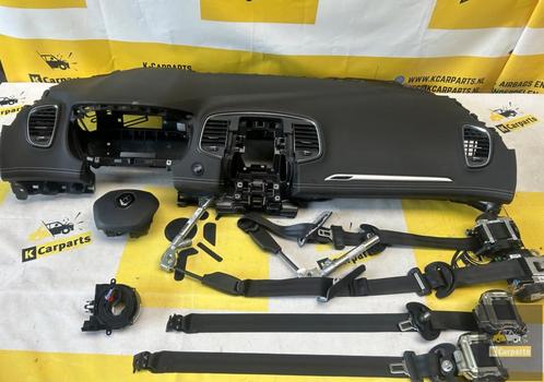 Airbagset Renault Scenic Compleer Origineel Dashboard set, Auto-onderdelen, Overige Auto-onderdelen, Renault, Gebruikt, Ophalen of Verzenden
