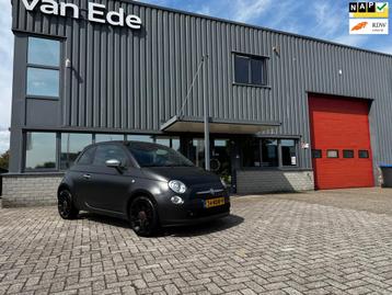 Fiat 500 0.9 TwinAir Blackjack Leder Clima Xenon beschikbaar voor biedingen