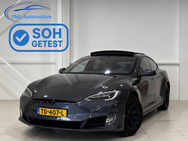 Tesla Model S 75D Base 90% SOH | Enhanced Autopilot | Panora, Auto's, Tesla, Bedrijf, Te koop, Model S, 4x4, ABS, Achteruitrijcamera