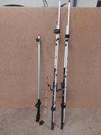 2 Feederhengels + Steun - Ideaal voor Beginners!, Watersport en Boten, Ophalen, Zo goed als nieuw, Complete set