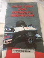 Bouwplaat F1 auto, Overige merken, Auto, Groter dan 1:32, Ophalen of Verzenden