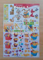 10...A4 - 3D KNIPVELLEN PASEN, Ophalen of Verzenden, Nieuw, Meerdere plaatjes