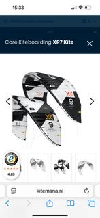 Core XR 7 8 meter, XR 6 10 meter, bar Sensor 3S Pro, Watersport en Boten, Kitesurfen, Geen board, Ophalen of Verzenden, Zo goed als nieuw