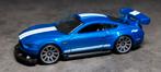 2018 Custom Ford Mustang GT blauw Hotwheels, Hobby en Vrije tijd, Modelauto's | Overige schalen, Nieuw, Ophalen of Verzenden