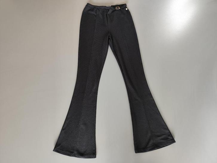 Frankie & Liberty flared pants - maat 16 - zwart, Kinderen en Baby's, Kinderkleding | Maat 170, Gebruikt, Meisje, Broek, Ophalen of Verzenden